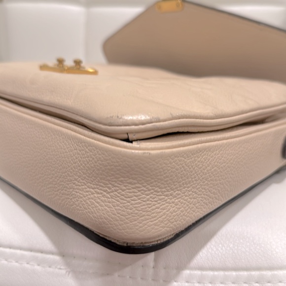 Louis Vuitton Metis Emptiente Leather Cream with gold hardware - Picture 8 of 9